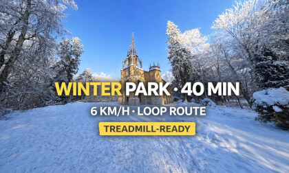 Winter Park 40 Min Loop Walk route preview